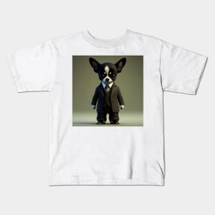 Chihuahua in suit Kids T-Shirt